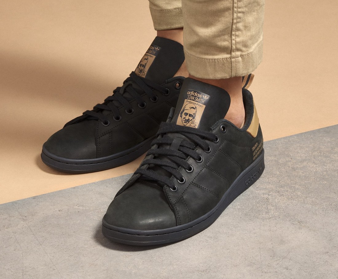 nike stan smith black