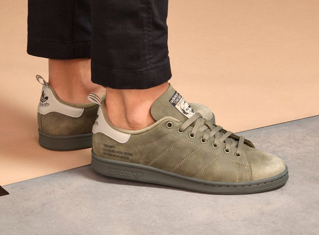 adidas stan smith raw green