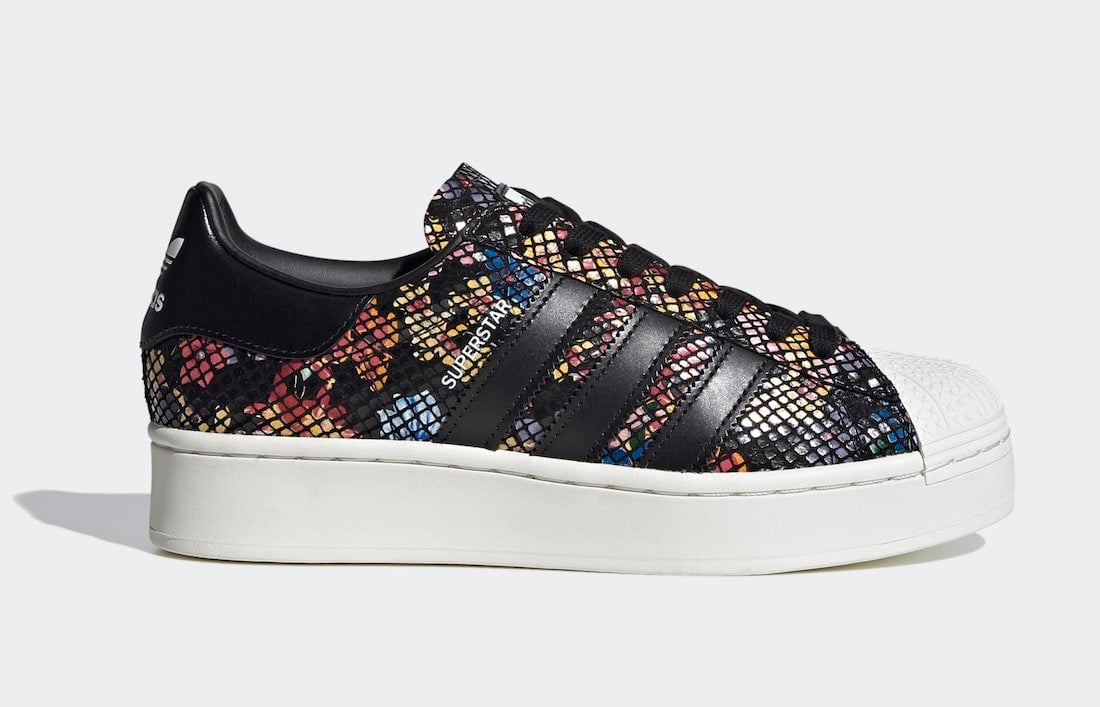 adidas superstar floral