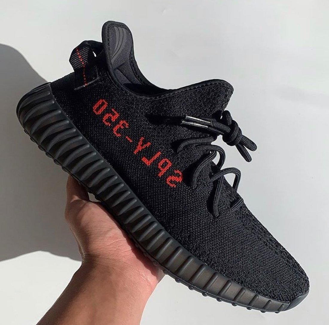 adidas yeezy boost 35 v2 core black red bred cp9652