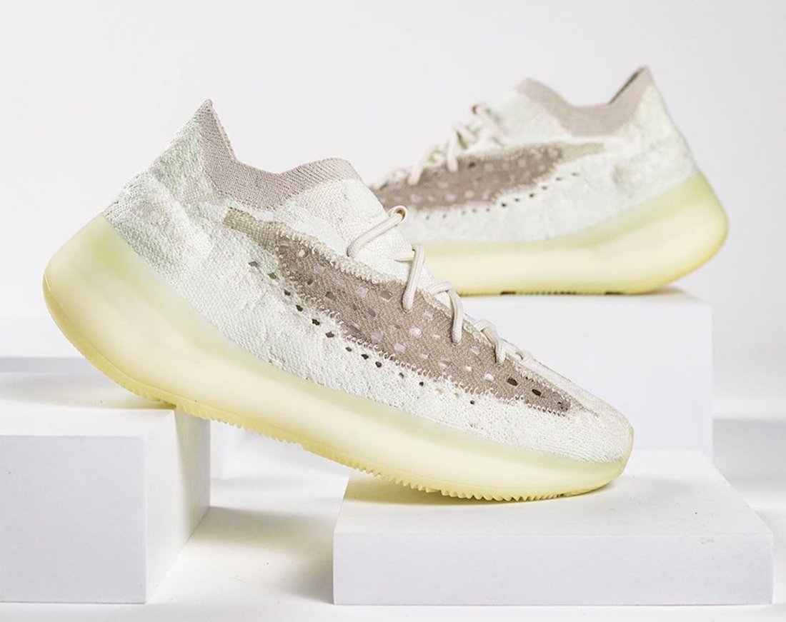 adidas yeezy boost 380 calcite glow release info 1