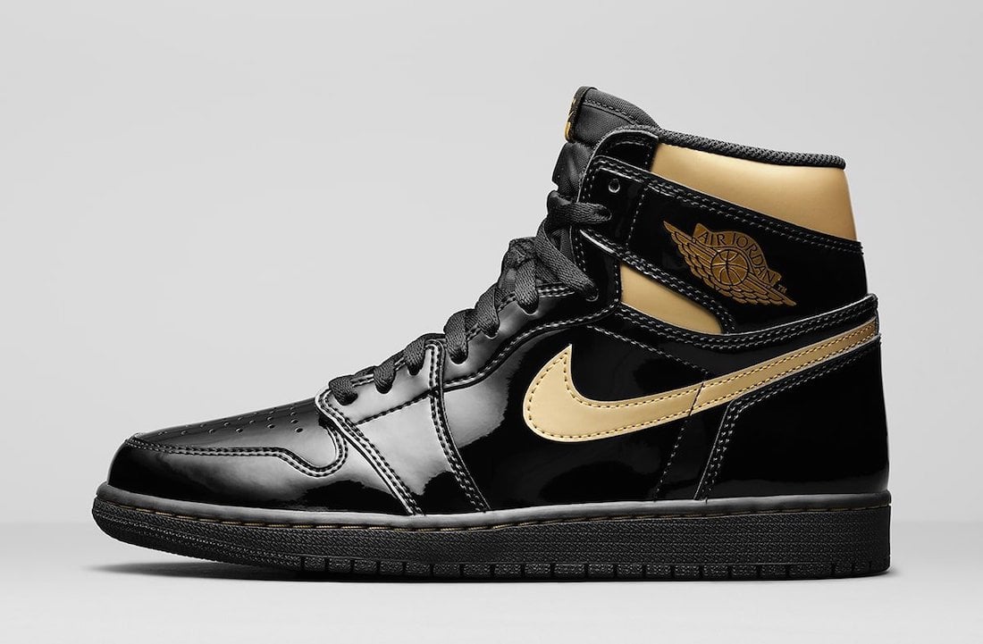 womens black and gold jordans