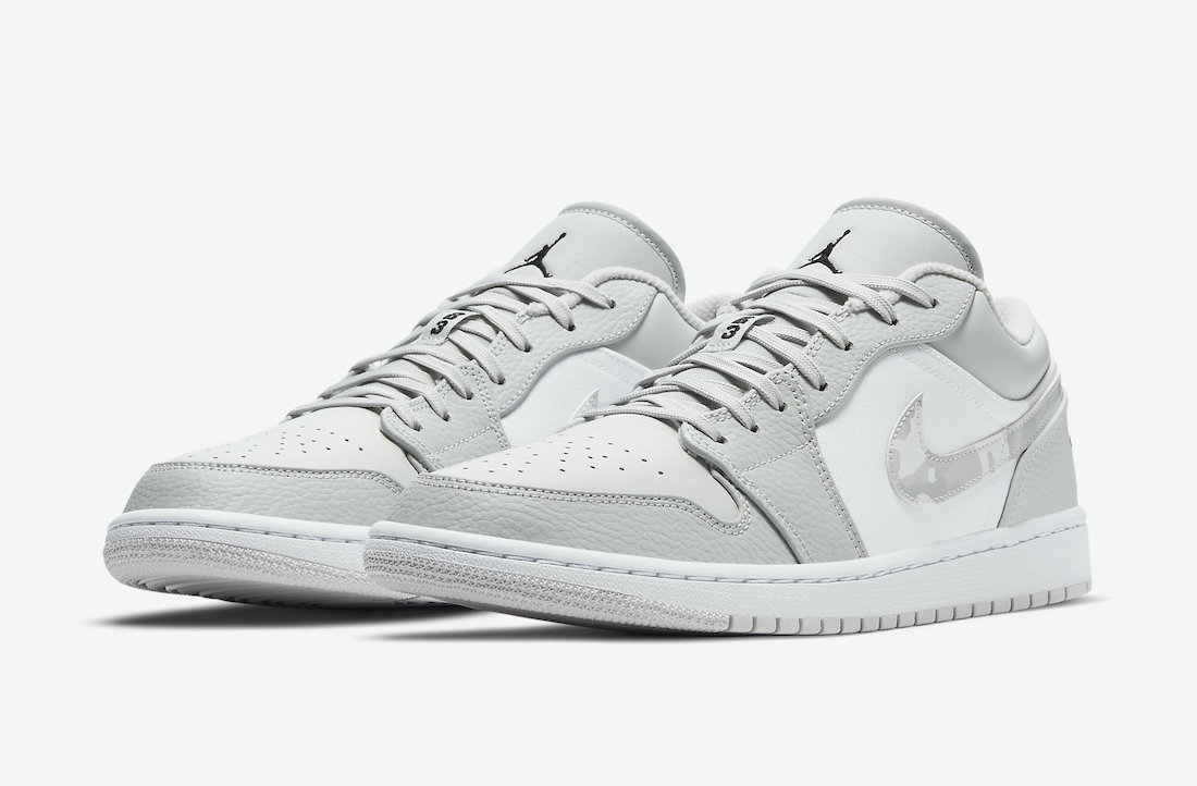 Air Jordan 1 Low White Camo DC9036-100 Release Date Info