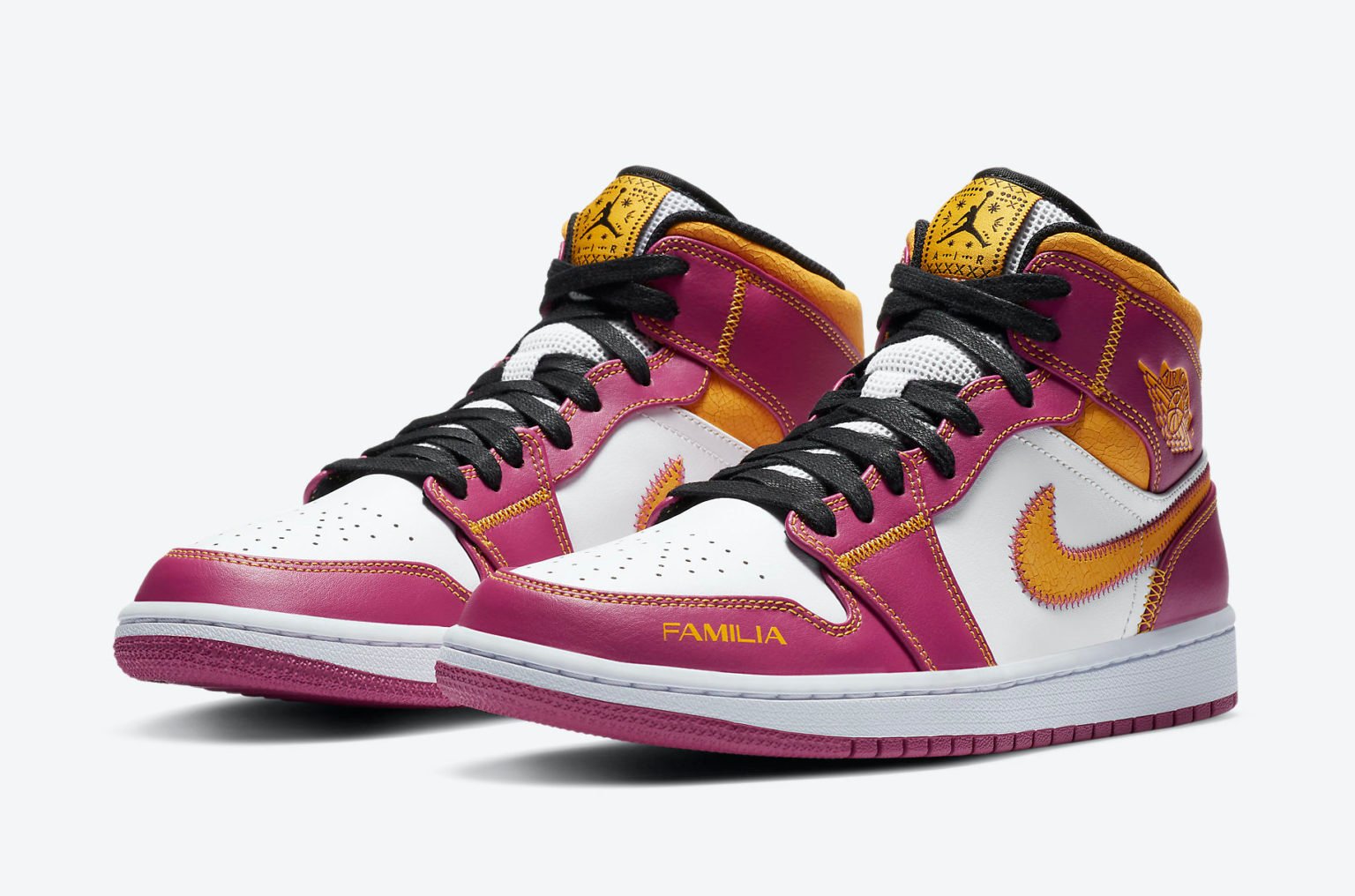 air jordan high tops pink