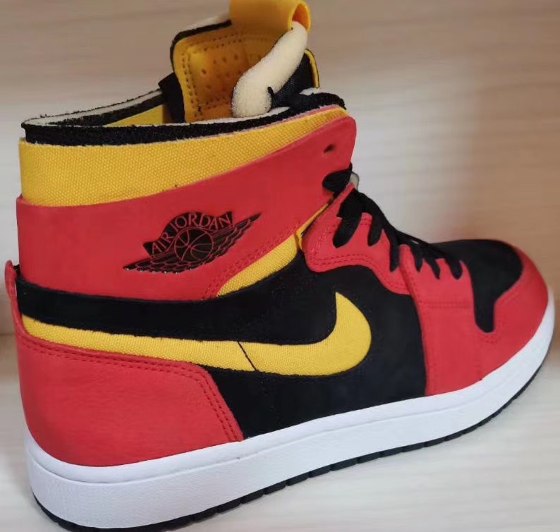 Air Jordan 1 Zoom Comfort Black Chile Red White University Gold CT0978-006 Release Date Info