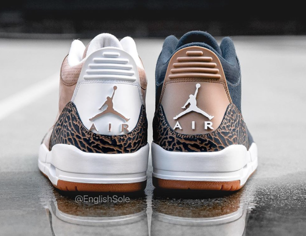 Air Jordan 3 Denim Air Jordan 3 Khaki Samples Heel