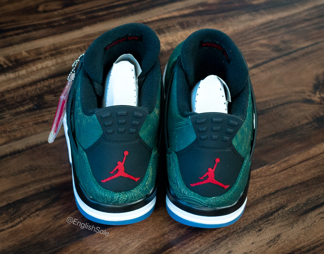 Air Jordan 4 Green Laser