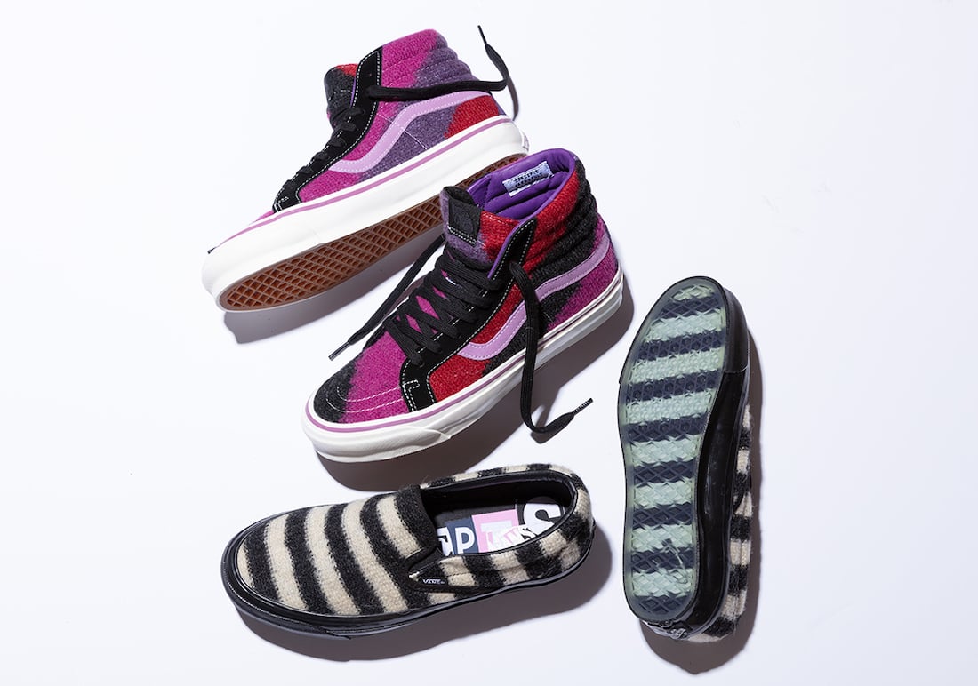 Concepts Vans Mohair SK8-Hi Slip-On Release Date Info