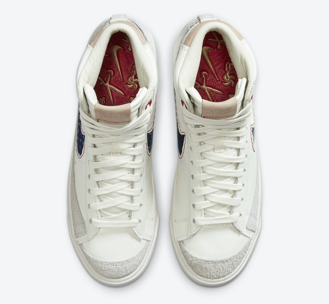 Denham Nike Blazer Mid CU8054-100 Release Date Info | SneakerFiles