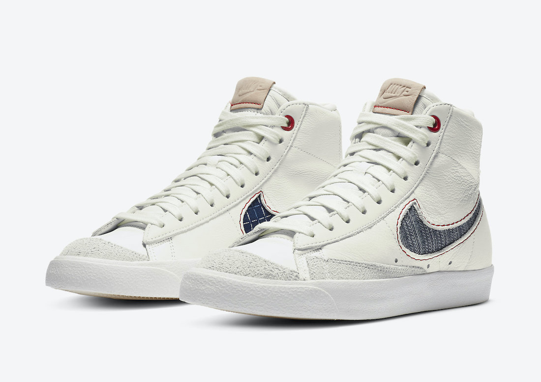 Denham Nike Blazer Mid CU8054-100 Release Date Info