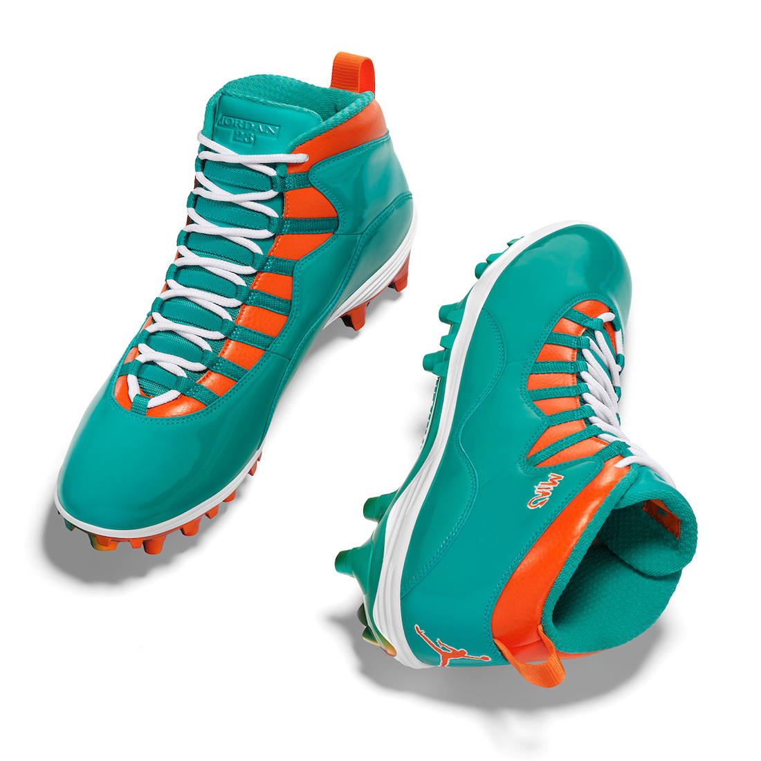 Jordan Howard Air Jordan 10 NFL 2020 PE Cleats