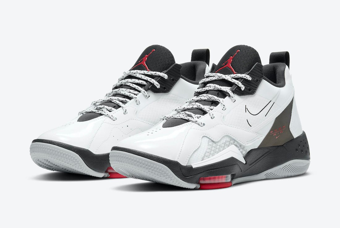 Jordan Zoom 92 Releasing in White, Black and Gym Red