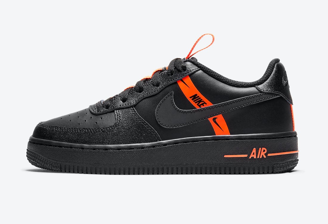 Nike Air Force 1 Black Orange CT4683-001 Release Date Info