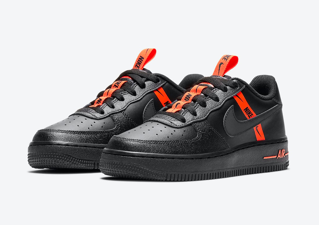 air force black orange