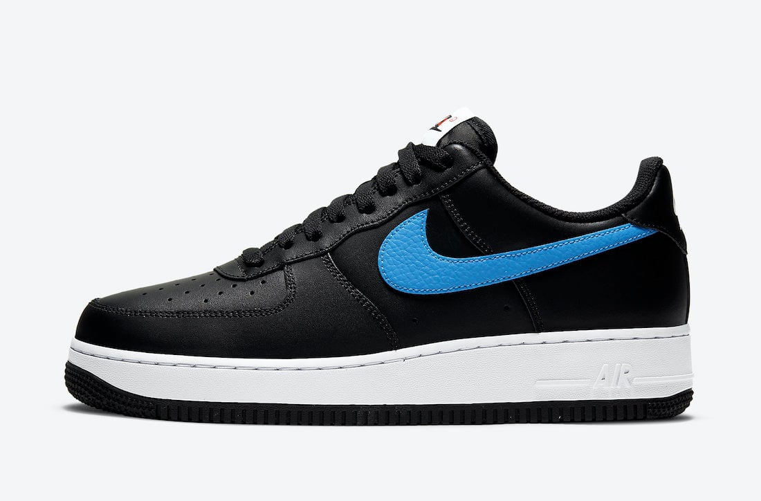 Nike Air Force 1 Black University Red Photo Blue CT2816-001 Release Date Info