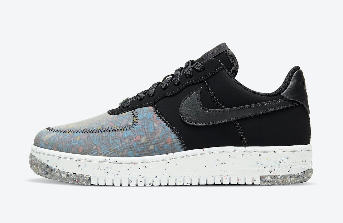 Nike Air Force 1 Crater Foam Black Photon Dust CT1986-002 Release Date Info