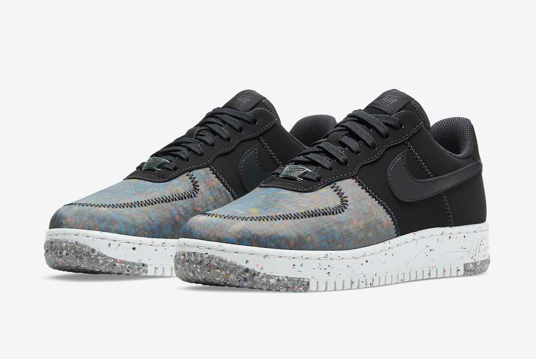 Nike Air Force 1 Crater Foam Black Photon Dust CT1986-002 Release Date Info