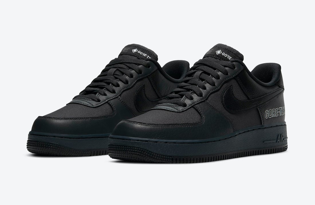 Nike Air Force 1 Gore-Tex Anthracite Black CT2858-001 Release Date Info Nike Air Force 1 Gore-Tex Anthracite Black CT2858-001 Release Date Info