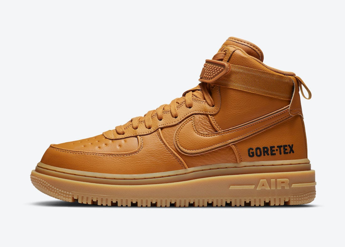 Nike Air Force 1 Gore-Tex Boot Wheat Flax CT2815-200 Release Date Info