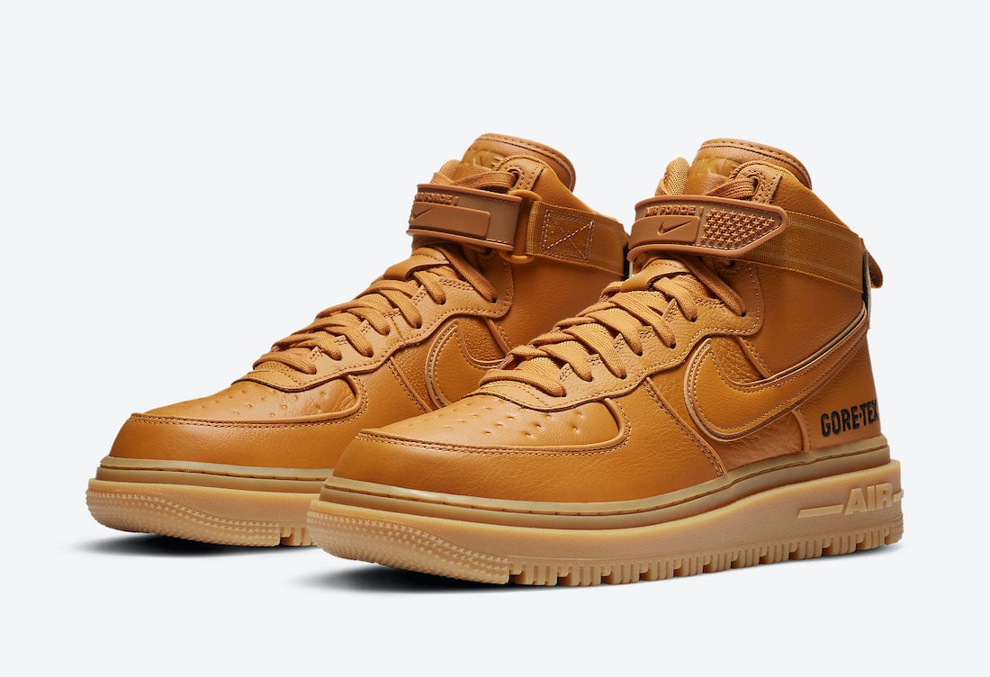 Nike Air Force 1 Gore-Tex Boot Wheat Flax CT2815-200 Release Date Info Nike Air Force 1 Gore-Tex Boot Wheat Flax CT2815-200 Release Date Info