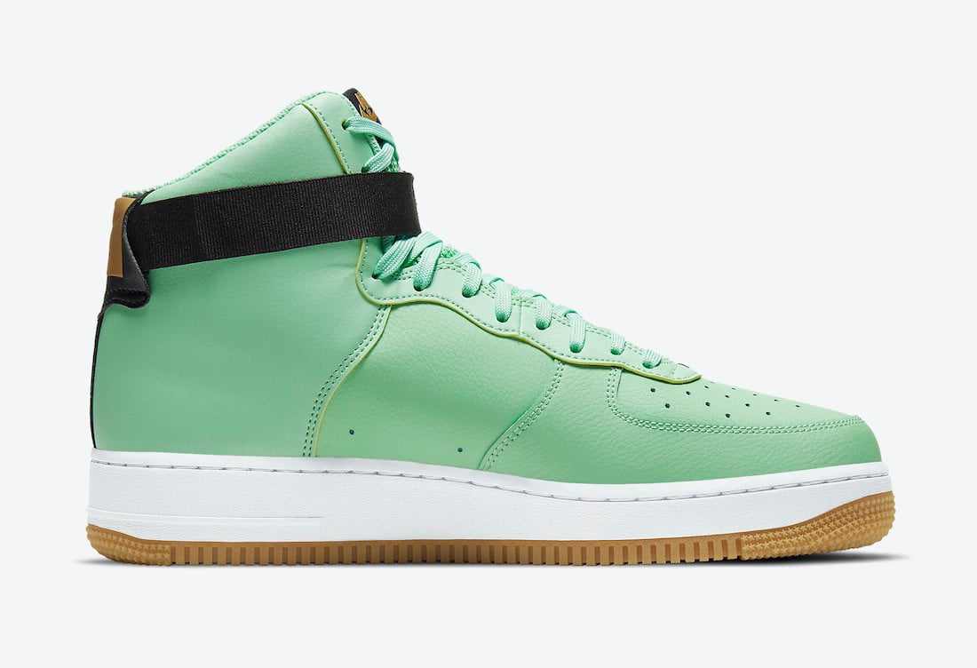 Nike Air Force 1 High NBA Green CT2306-100 Release Date Info