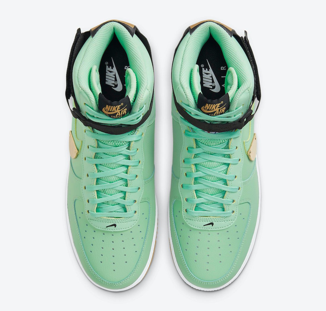 Nike Air Force 1 High NBA Green CT2306-100 Release Date Info