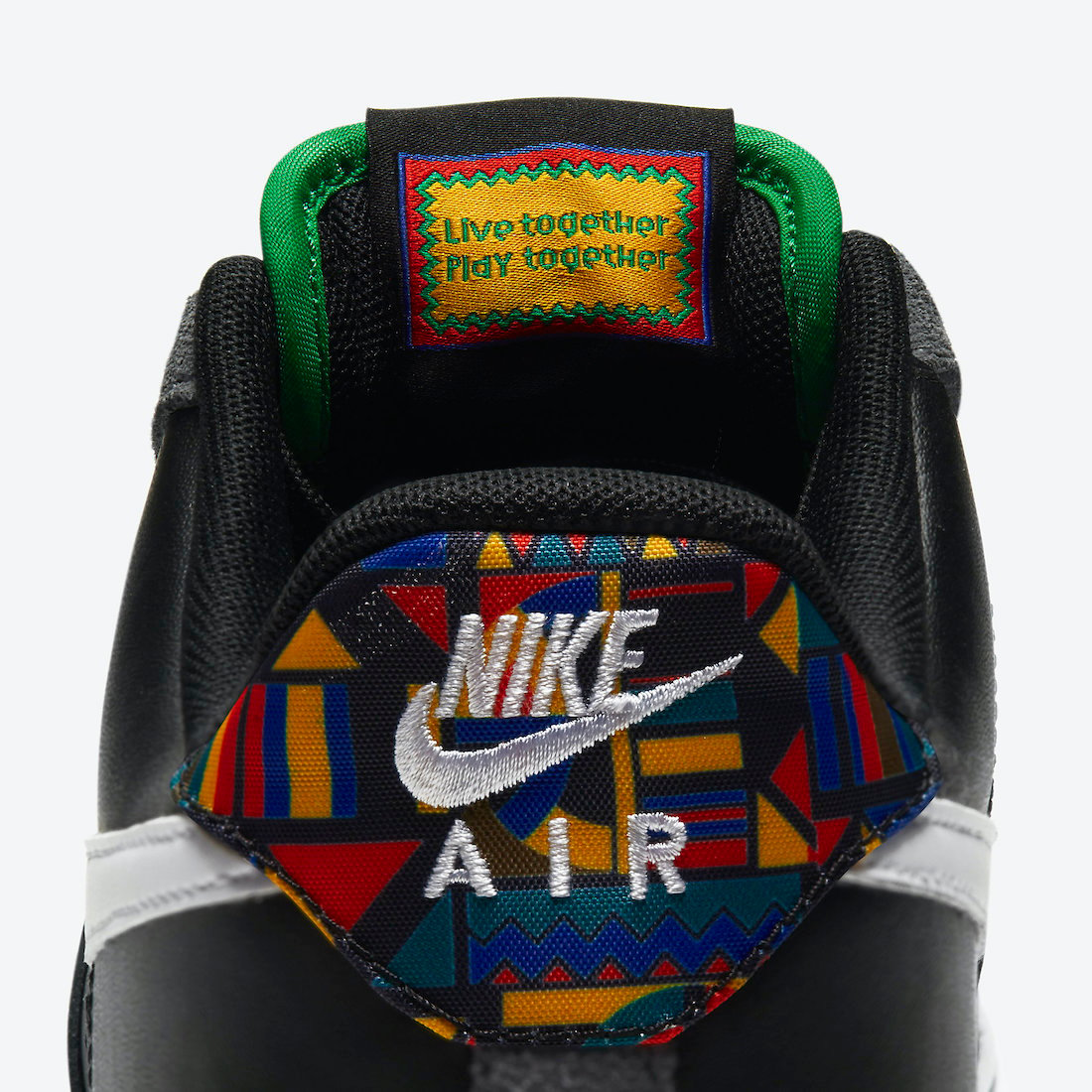 Nike Air Force 1 Live Together Play Together Urban Jungle Gym DC1483-001 Release Date Info