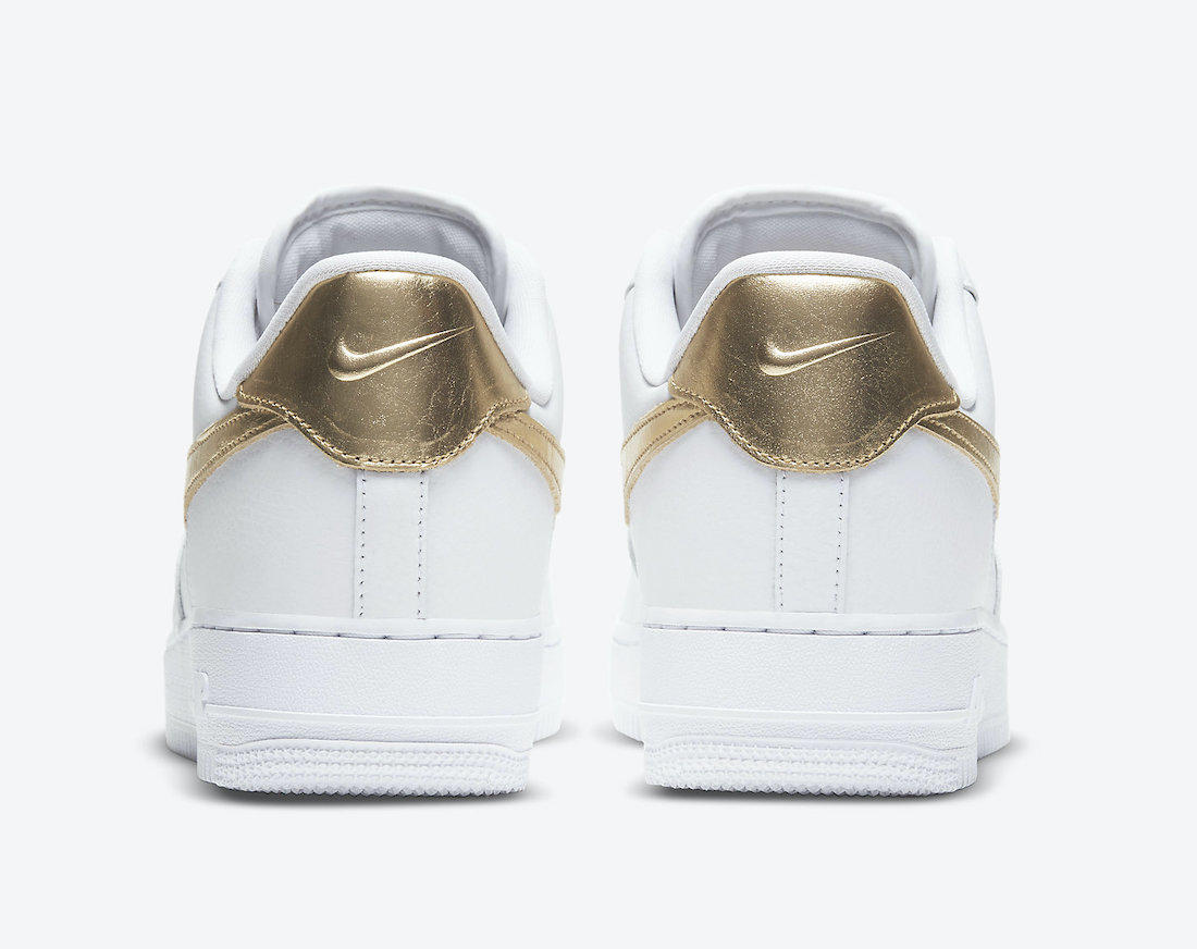 Nike Air Force 1 Low White Gold DC2181-100 Release Date Info