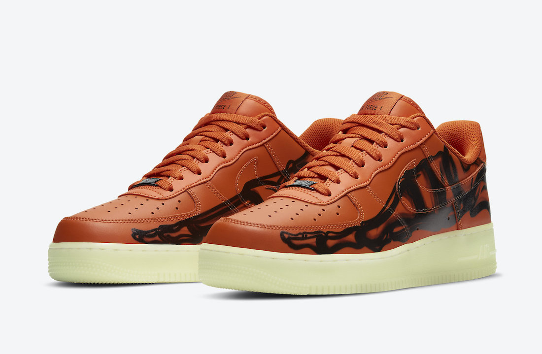 halloween air force 1 orange