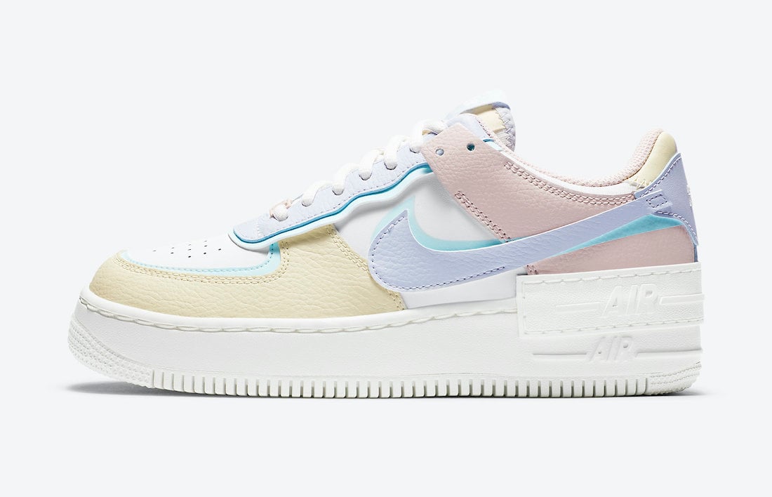 Nike Air Force 1 Shadow Pastel CI0919-106 Release Date Info