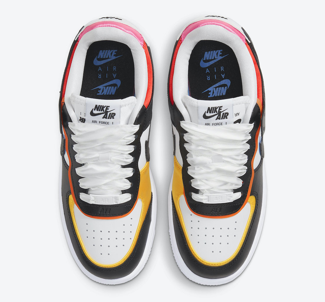 jordan air force 1 multicolor