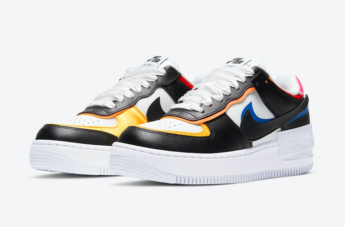 Nike Air Force 1 Shadow Launching with Multicolor Details