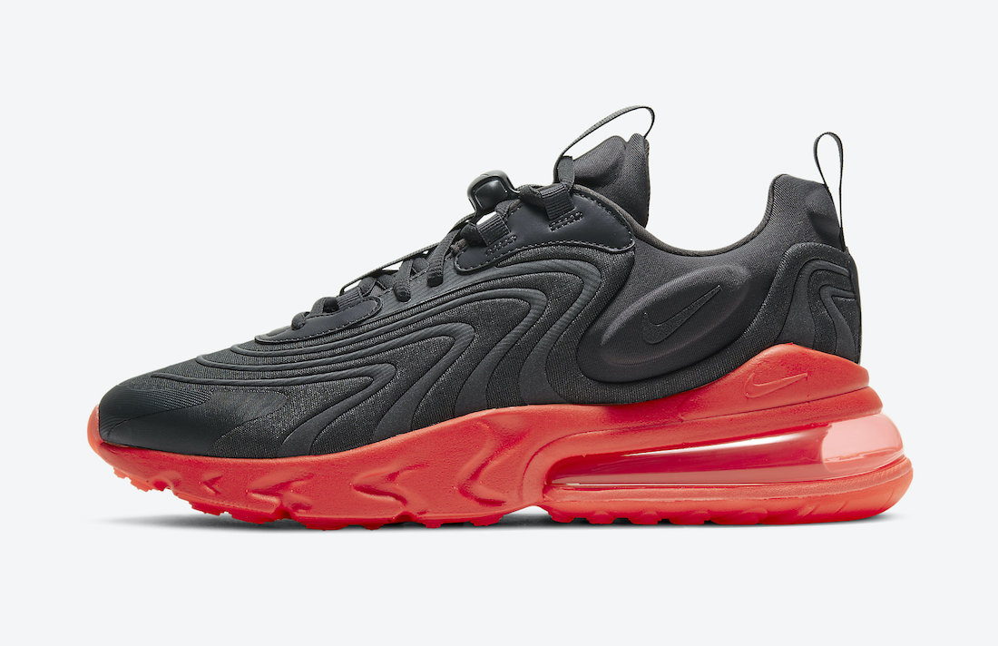 Nike Air Max 270 React ENG Black Orange CZ1759-002 Release Date Info