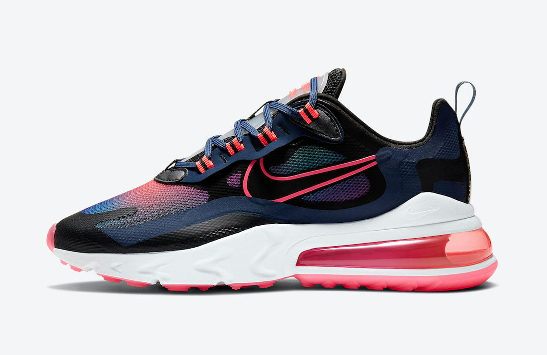 Nike Air Max 270 React SE Navy Crimson Pink CK6929-400 Release Date Info