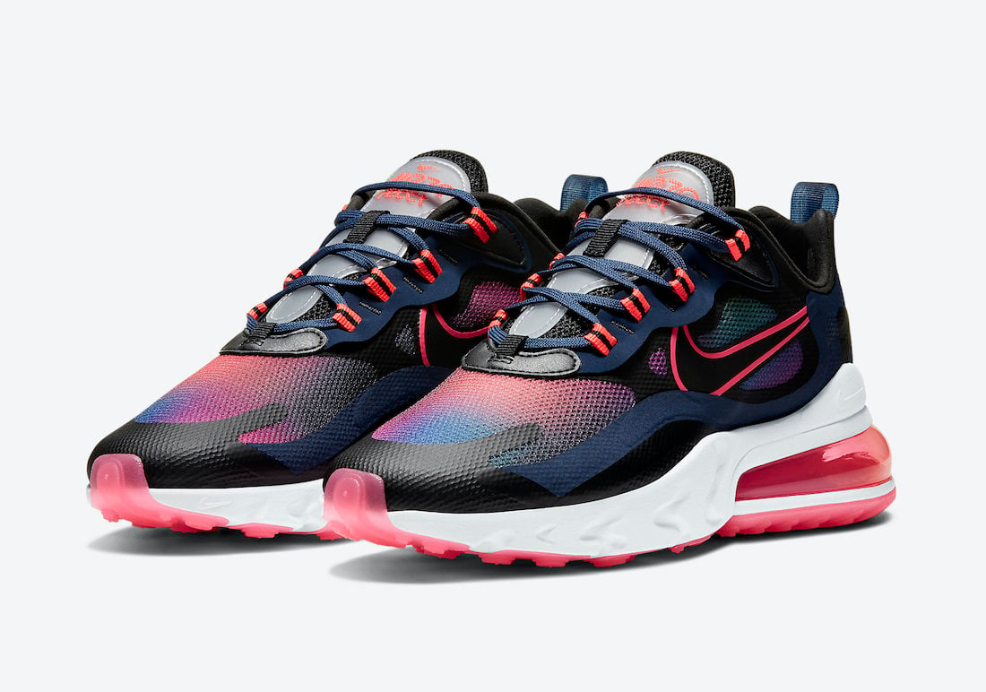 Nike Air Max 270 React Se Navy Crimson Pink Ck6929 400 Release Date Info Sneakerfiles