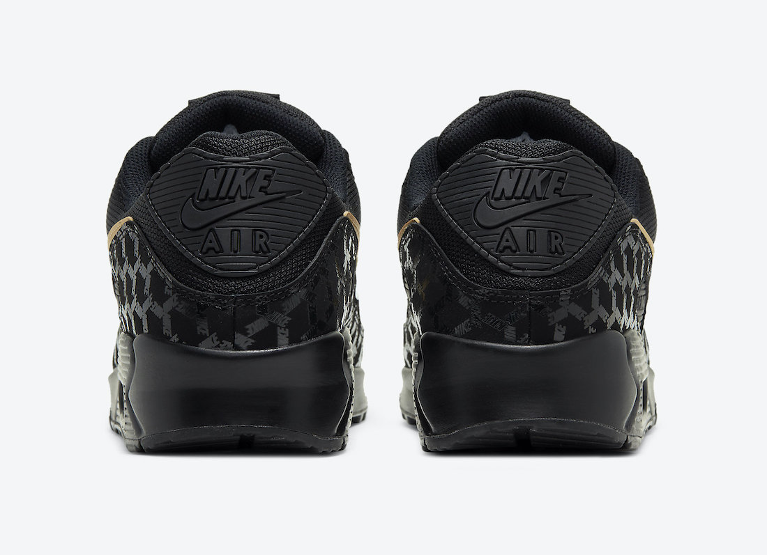 Nike Air Max 90 Black Gold DC4119-001 Release Date Info