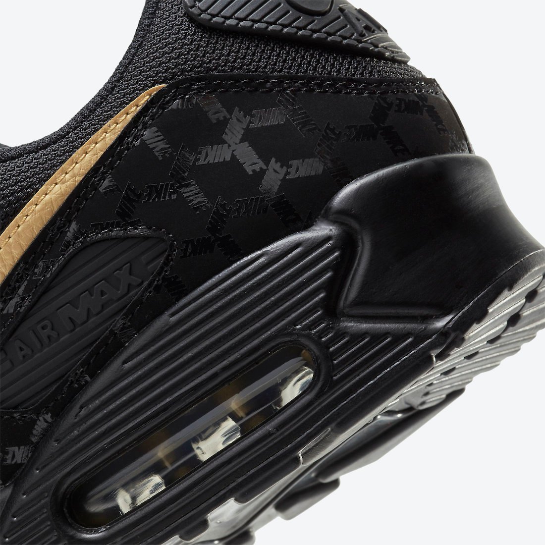 Nike Air Max 90 Black Gold DC4119-001 Release Date Info