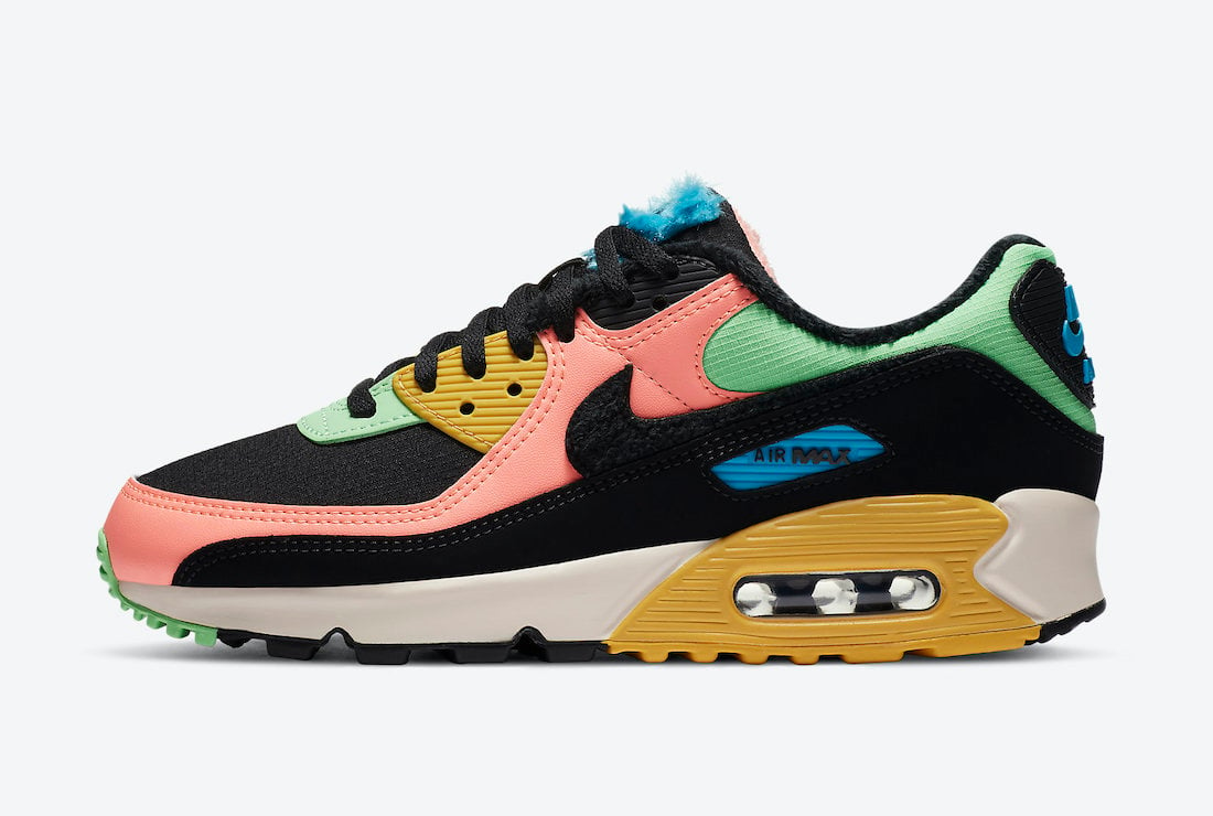 colorful air max 90