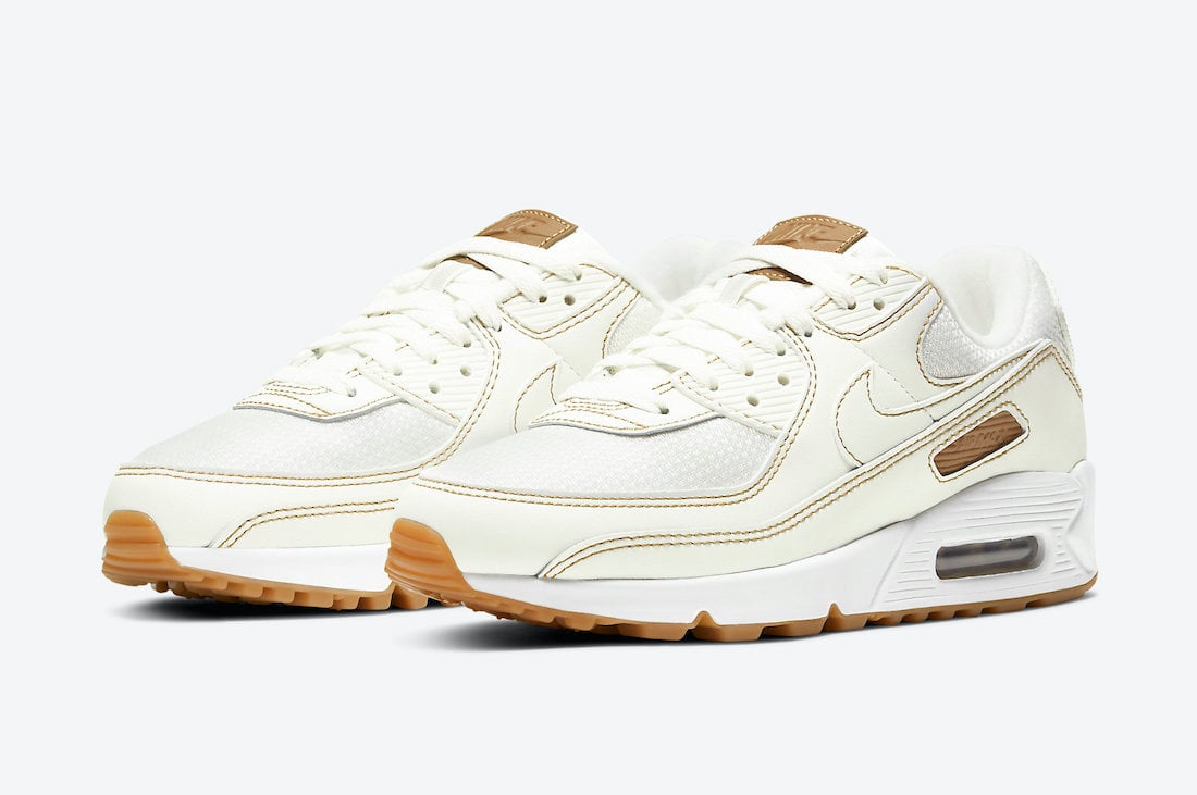 Nike Air Max 90 Sail Gum CU6474-100 Release Date Info