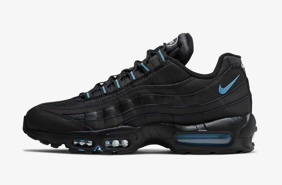 Nike Air Max 95 Black Laser Blue DC4115-001 Release Date Info