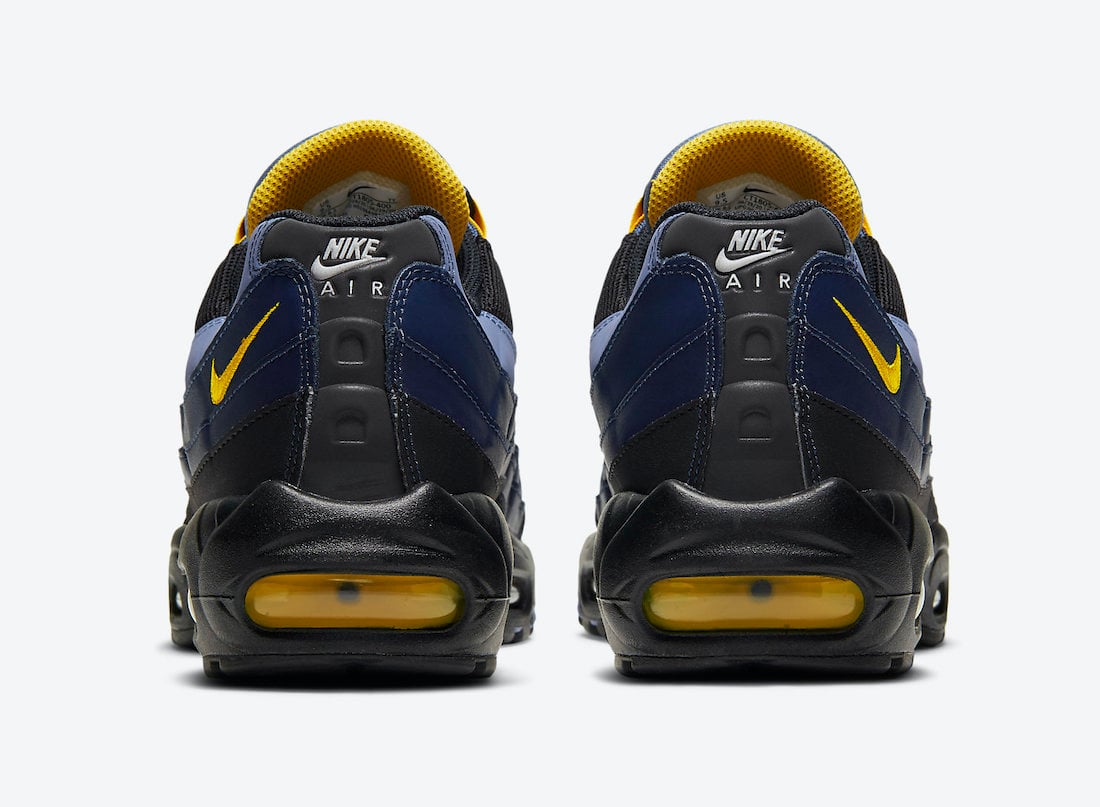 nike air max 95 yellow and black