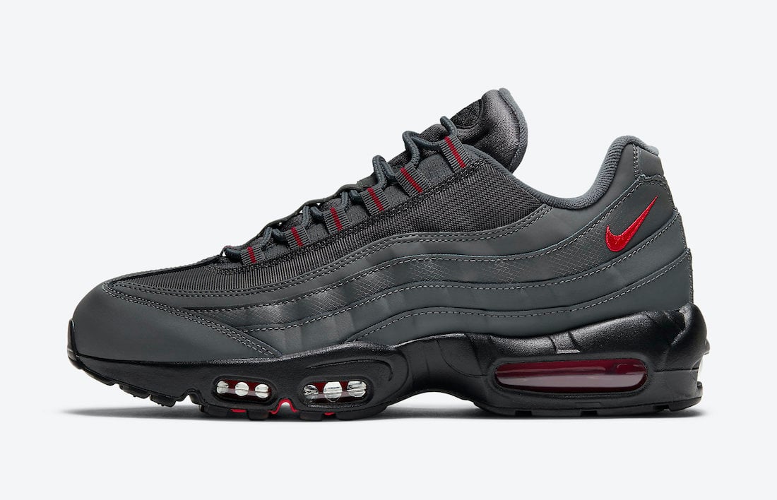 Nike Air Max 95 Grey Red DC4115-002 Release Date Info