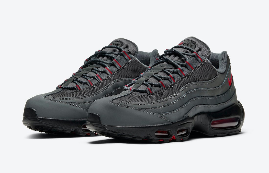 شمسي أنا بلميل air max 95 grey red 