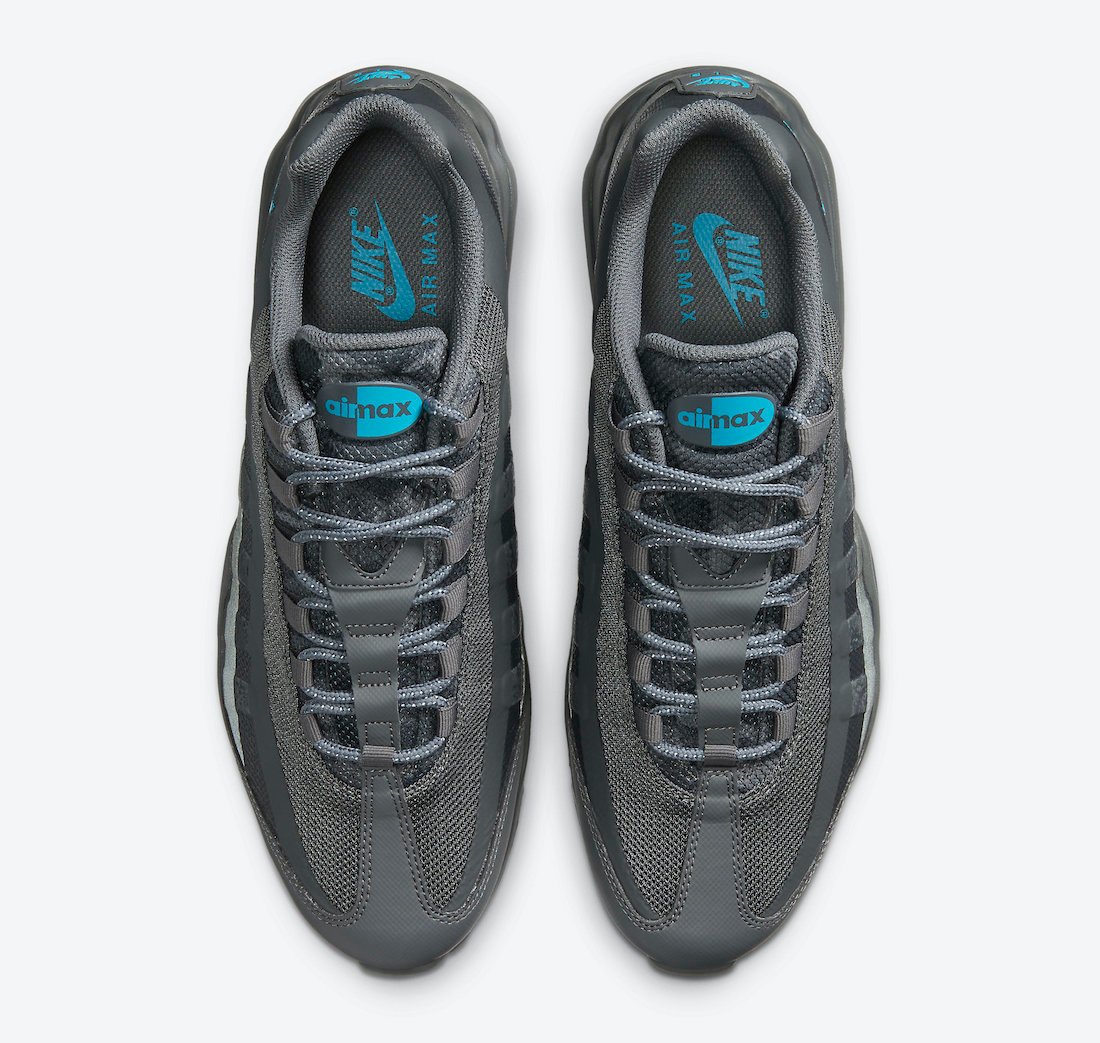 Nike Air Max 95 Ultra Anthracite Laser Blue DC1934-001 Release Date Info