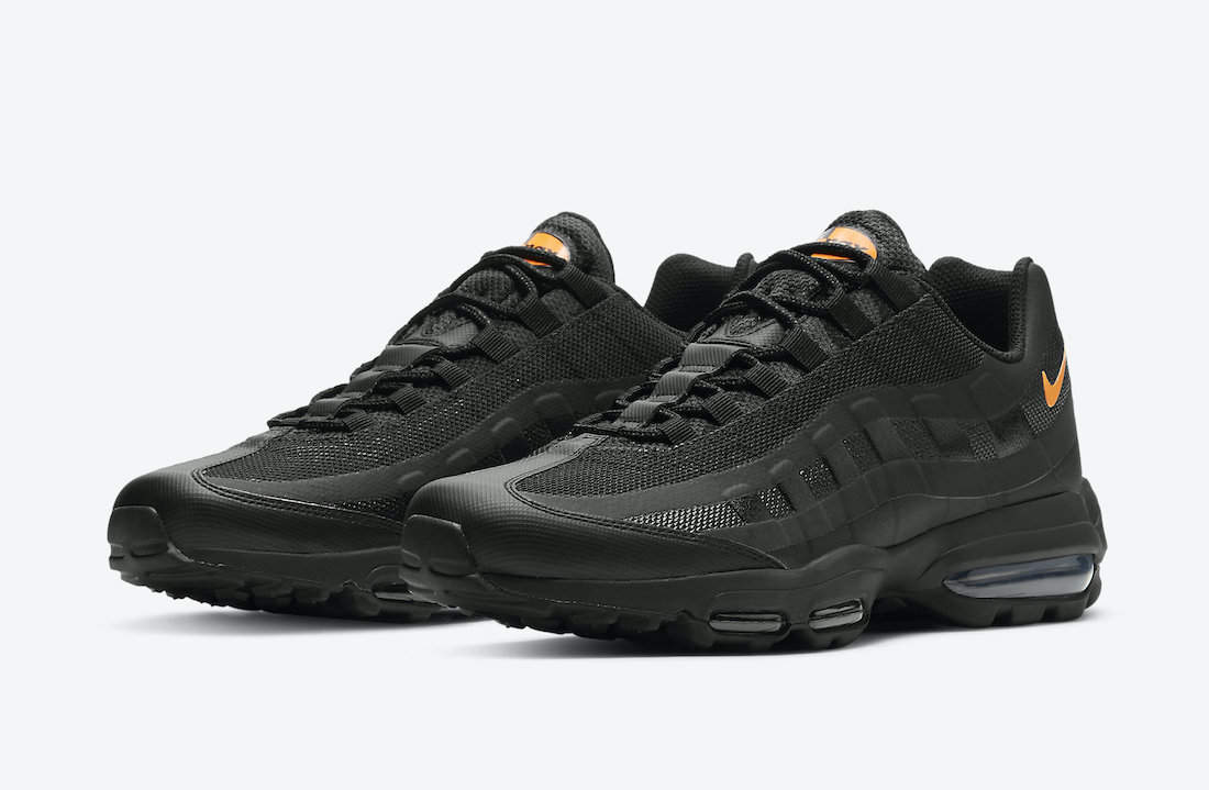 Nike Air Max 95 Ultra Black Orange DC1934-002 Release Date Info