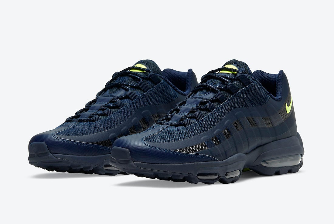 Nike Air Max 95 Ultra Navy Volt DC1934-400 Release Date Info