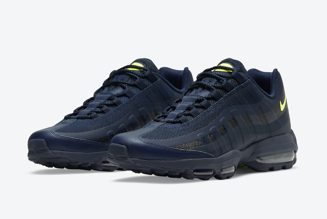 Nike Air Max 95 Ultra Navy Volt DC1934-400 Release Date Info