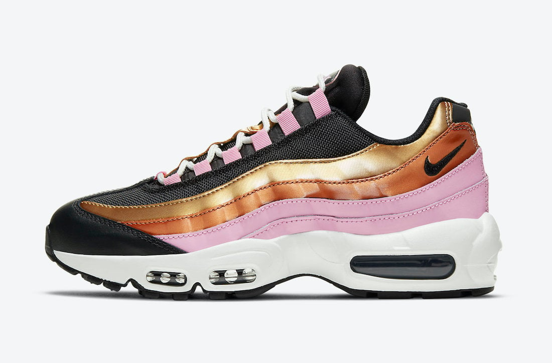 Nike Air Max 95 WMNS Gold Bronze Pink CU8080-800 Release Date Info