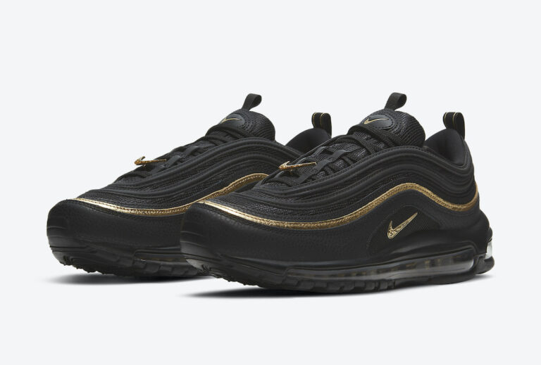 black and gold nike 97