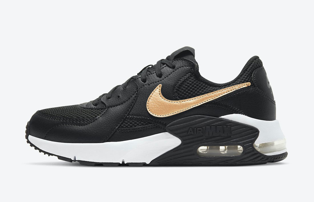 Nike Air Max Excee Black Gold DH1088-001 Release Date Info